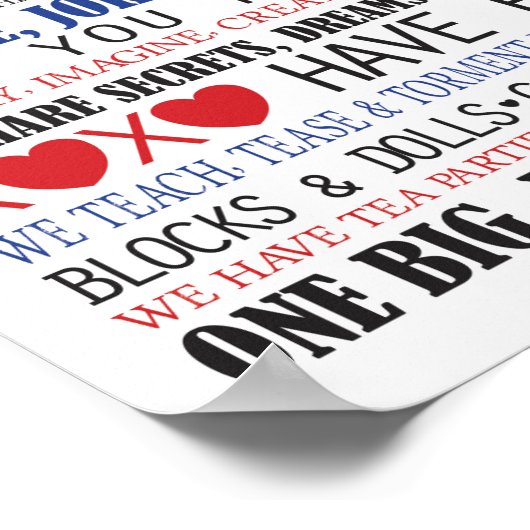 Deksel van de muur poster (Hoek)