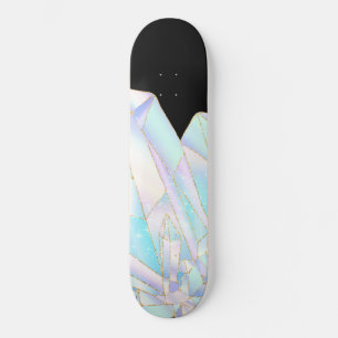 Deksel van het Zwarte Kristal-skateboard Skateboard