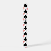 Deksel van kaartenpatroon iPhone 15 hoesje (Rechterkant)