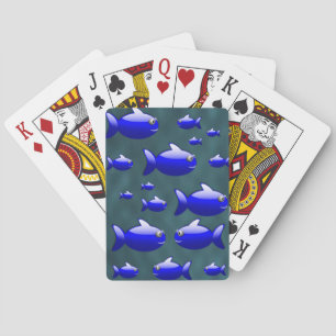 Deksel visafspeelkaart pokerkaarten