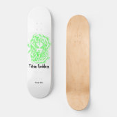 Deksel voor aangepaste skateboard van Medusa (Voorkant)