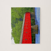 Dekte brug legpuzzel (Verticaal)