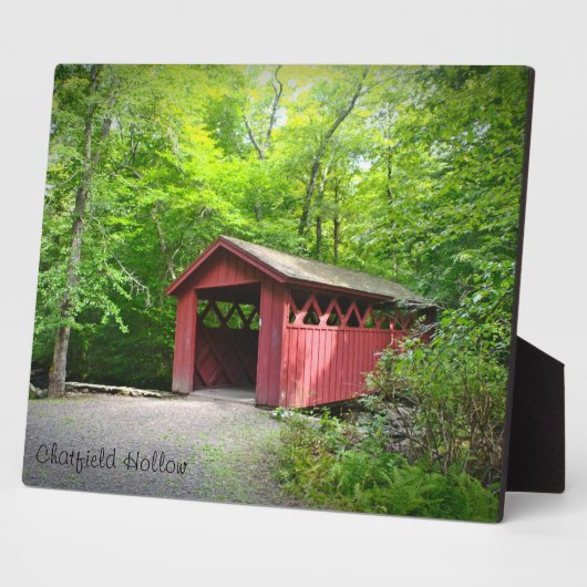 Dekte brug Plaque Fotoplaat (Zijkant)