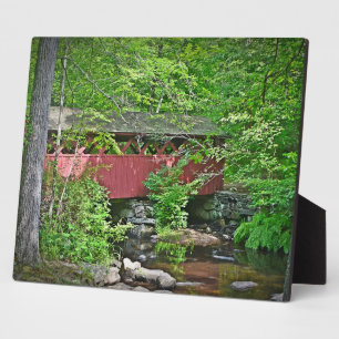 Dekte brug Plaque Fotoplaat