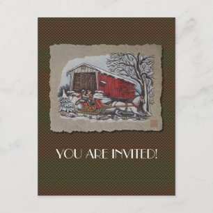 Dekte brug & Sleigh Kaart