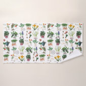 Dektijd na het tuinieren. badhanddoek (Badhanddoek)