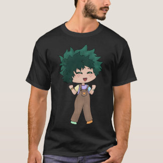Deku in overalls t-shirt
