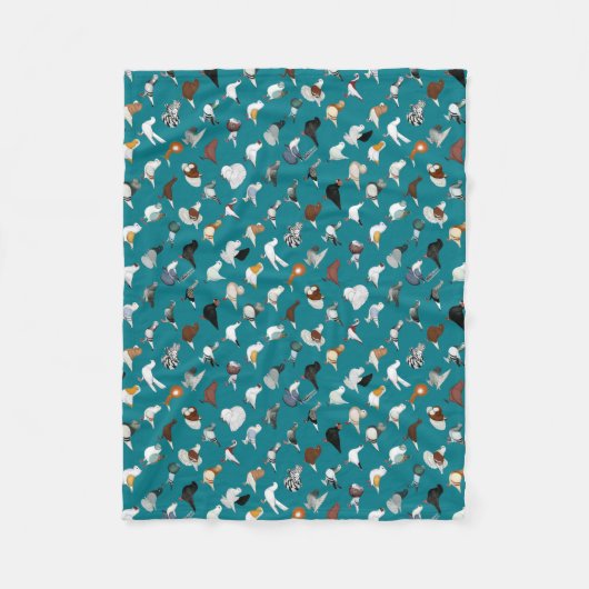 Dekvloeren Fleece Deken (Voorkant)