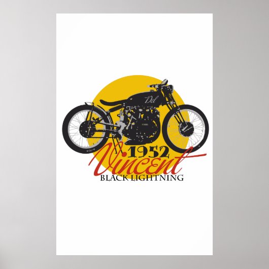 Del Bike Poster (Voorkant)