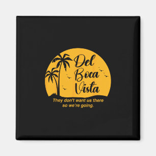 Del Boca Vista kleding uni-volwassenen grappige pe Magneet