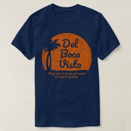 Del Boca Vista  TShirt (Design voorkant)