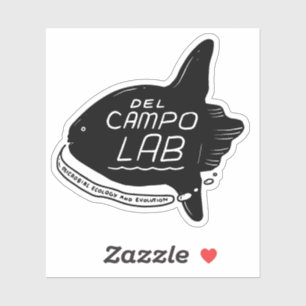 del Campo Lab Talking Mola Sticker