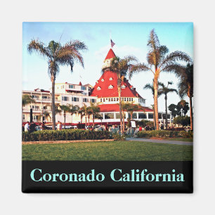 Del Coronado Hotel, Photo Magnet Magneet