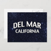 Del Mar California Briefkaart (Voorkant / Achterkant)