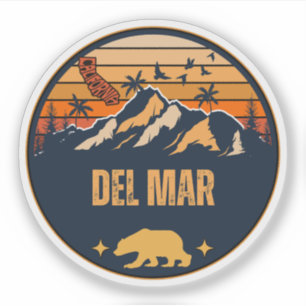 Del Mar, Californië Sticker