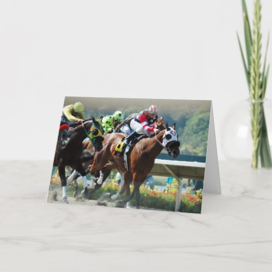 Del Mar Racetrack Kaart (Voorkant)