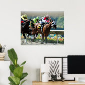 Del Mar Racetrack Poster (Thuiskantoor)