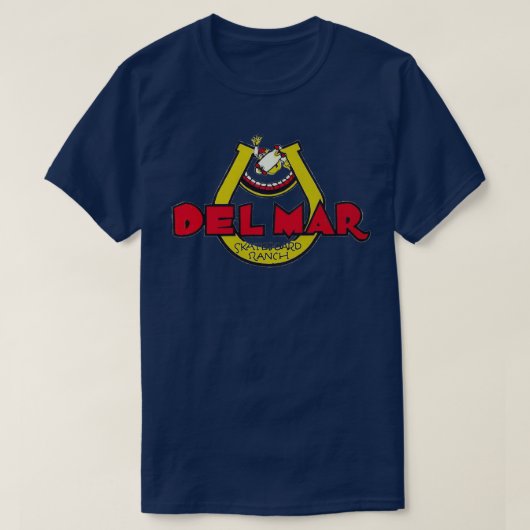 Del mar skateboard ranch 2 design t-shirt (Design voorkant)