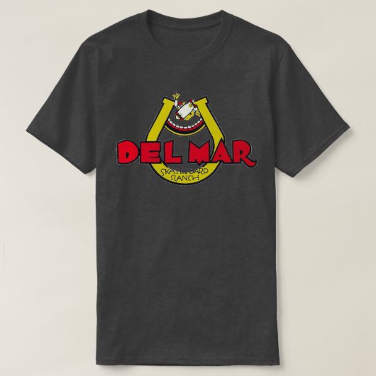Del mar skateboard ranch 2 design t-shirt (Design voorkant)