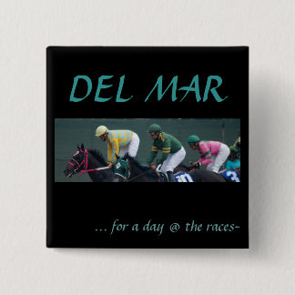 Del Mar Vierkante Button 5,1 Cm