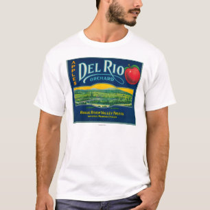 Del Rio Apple Crate LabelMedford, OF T-shirt