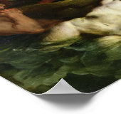 Delacroix - De boot van Dante Poster (Hoek)
