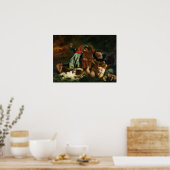 Delacroix - De boot van Dante Poster (Keuken)