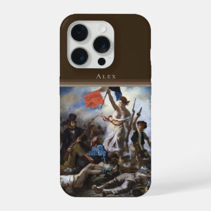 Delacroix – De Vrijheid leidt het volk Custom iPhone 15 Pro Hoesje