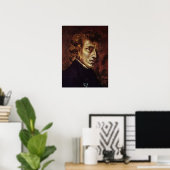 Delacroix - Frederic Chopin Poster (Thuiskantoor)