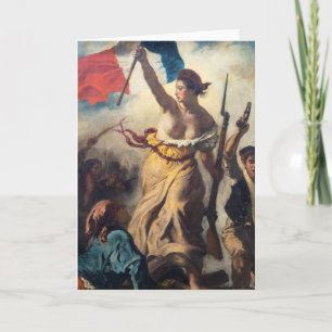 Delacroix - Liberty Leading the People Close Kaart