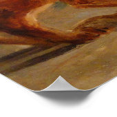 Delacroix - Lioness 1832 Poster (Hoek)