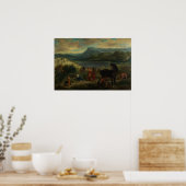 Delacroix - zie Scythians 1859 Poster (Keuken)