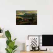 Delacroix - zie Scythians 1859 Poster (Thuiskantoor)