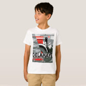 Delahaye ~ automatische reclame t-shirt (Voorkant volledig)