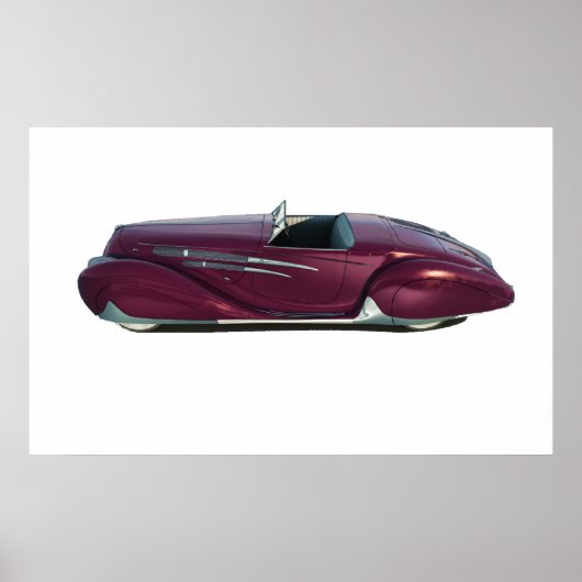 Delahaye Poster (Voorkant)