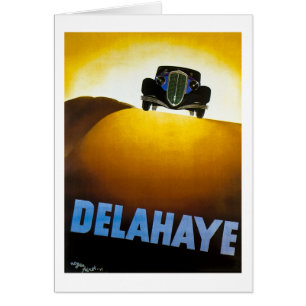Delahaye - publicité vintage
