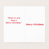 Délai amusant commentaire couleur rouge aquarelle  (Inside Unfolded)