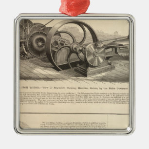 Delamater Iron Works Metalen Ornament