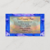 Delancey Rushing Elegant Professional Visitekaartje (Achterkant)