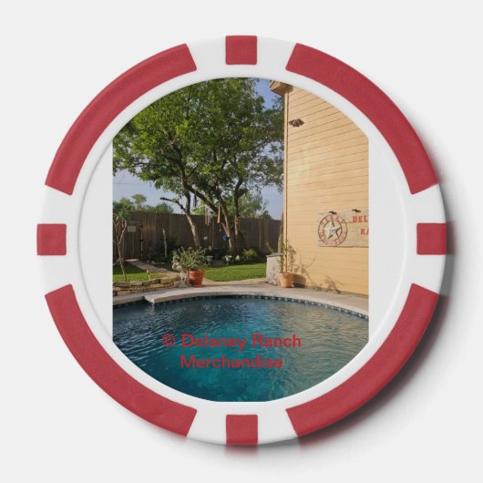 Delaney Ranch speelkaarten Poker Chips (Voorkant)