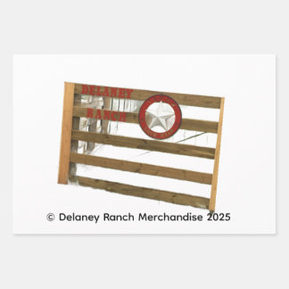 Delaney Ranch Wrapping Paper Flat Sheet Set van 3