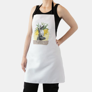 Delantal de cocina - Be present in the now Schort