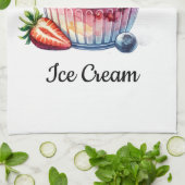 Delantal Helado Theedoek (Gevouwen)