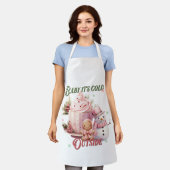 Delantal Navideño Schort (Gedragen)