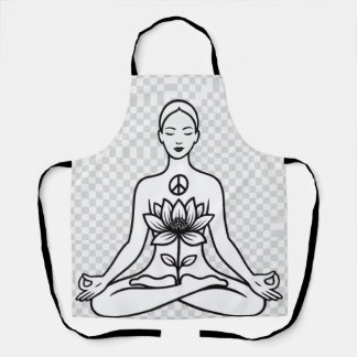 Delantal Paz Interior, Yoga y Meditación  Schort