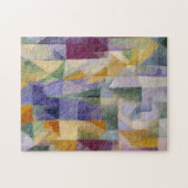 Delaunay Claasical Abstract Art Painting Windows Legpuzzel (Horizontaal)