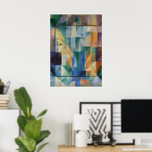 Delaunay Claasical Abstract Art Painting Windows Poster (Thuiskantoor)