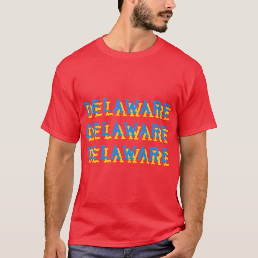 delaware 17 t-shirt (Voorkant)