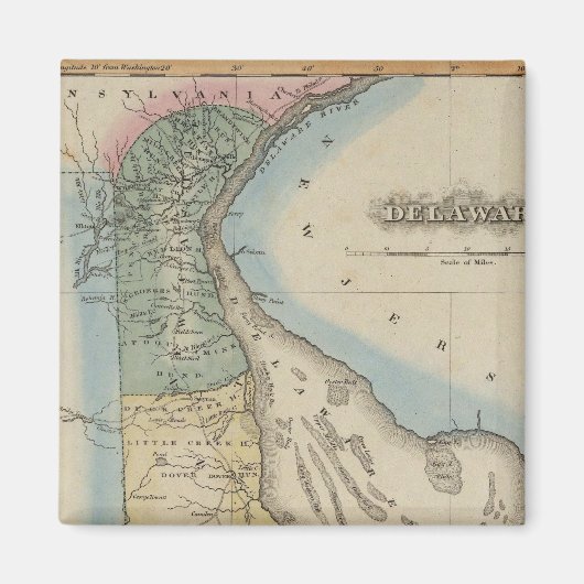Delaware 6 magneet (Voorkant)