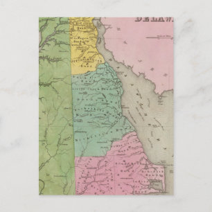 Delaware 7 briefkaart